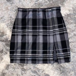 Plaid skirt